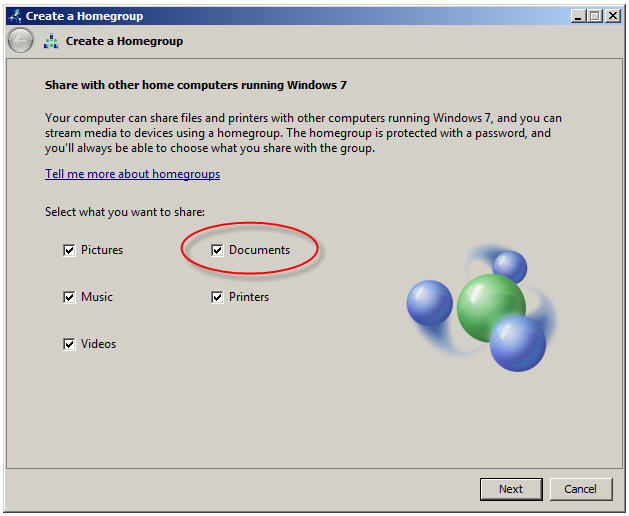 Create a Homegroup Windows 7